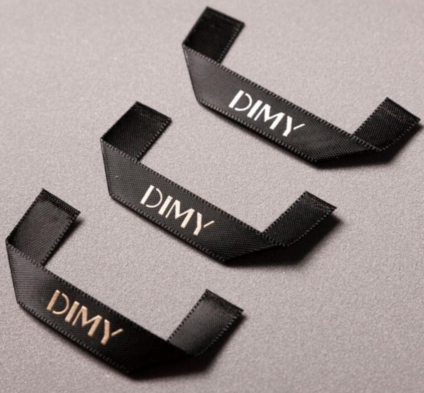 Woven satin label