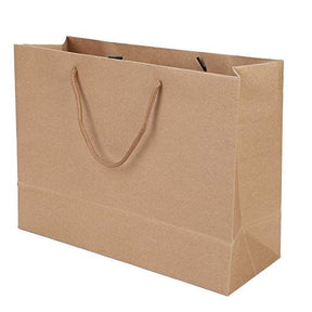 brown paper bags with handles