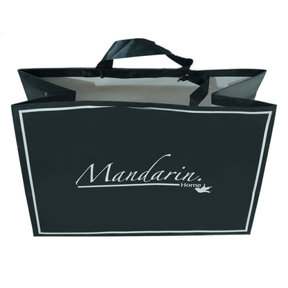 bleach card paper bags in black color