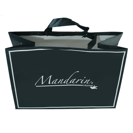 bleach card paper bags in black color