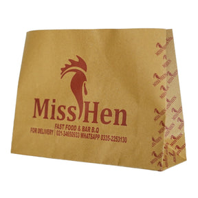 food paper bags / paper bags for food / customize food packaging box with logo / food and restaurant packaging boxes